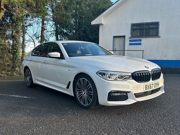 BMW 5-Series Saloon, Diesel, 2018, White