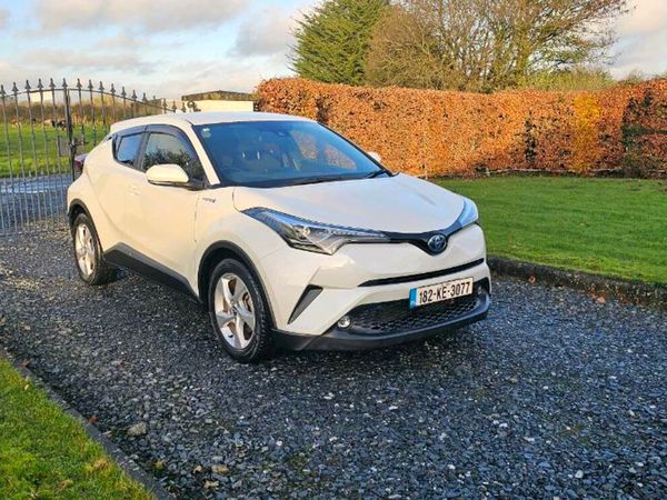 Toyota C-HR Hatchback, Petrol Hybrid, 2018, White