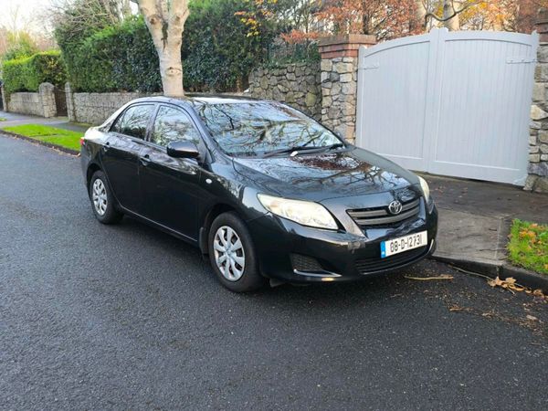 Toyota Corolla Saloon, Petrol, 2008, Black