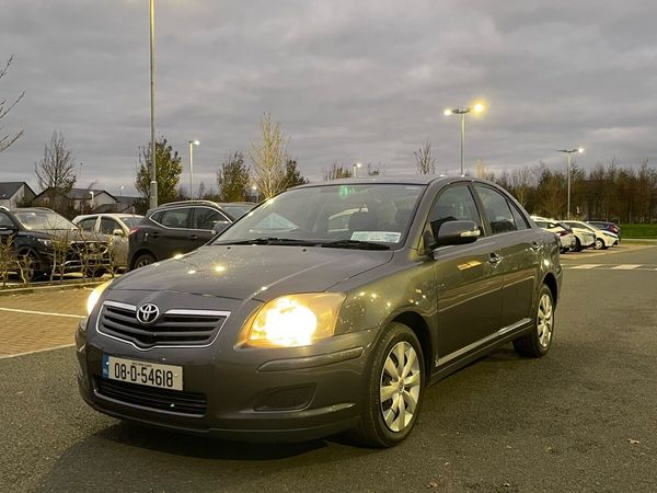 Toyota Avensis Saloon, Petrol, 2008, Grey