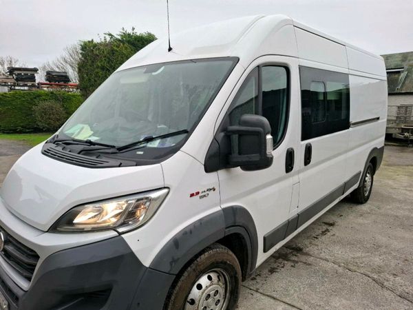 Fiat Ducato Crew Cab, Diesel, 2017, White