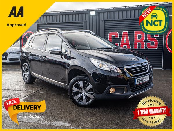 Peugeot 2008 SUV, Diesel, 2015, Black