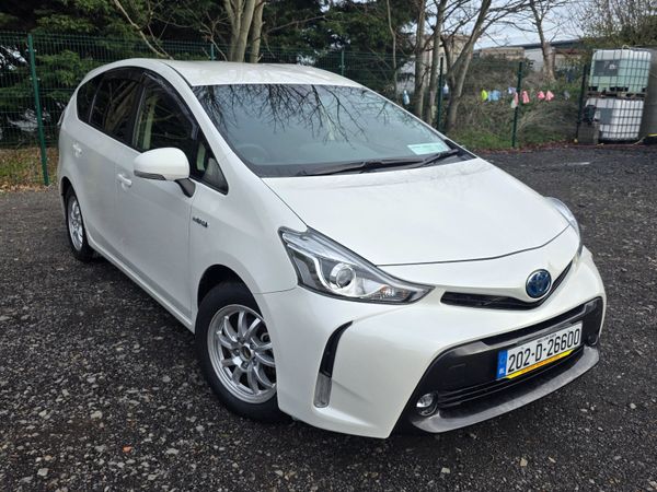 Toyota Prius MPV, Petrol Hybrid, 2020, White