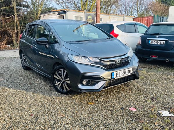 Honda Fit Hatchback, Petrol Hybrid, 2019, Grey