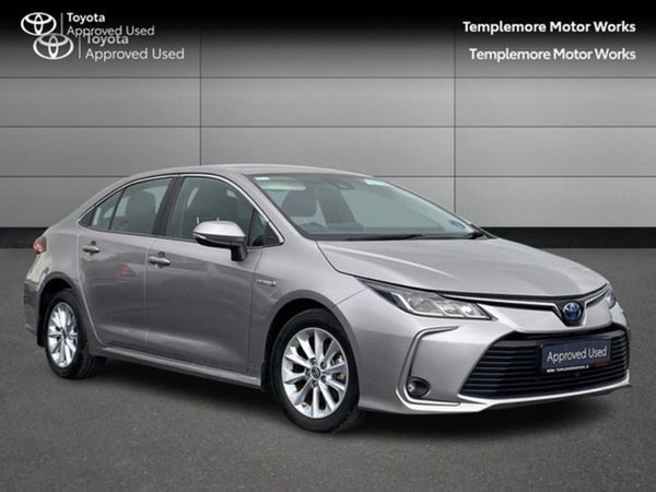 Toyota Corolla Saloon, Petrol Hybrid, 2021, Grey
