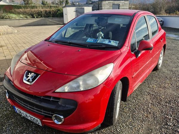 Peugeot 207 Hatchback, Diesel, 2008, Red