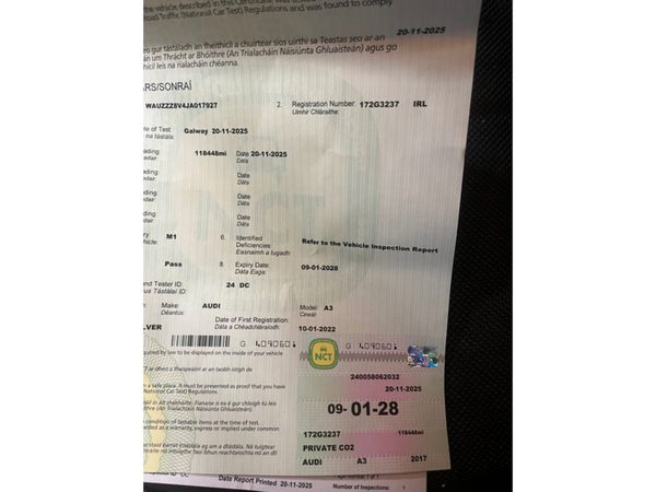 Audi A3 Hatchback, Diesel, 2017, Silver