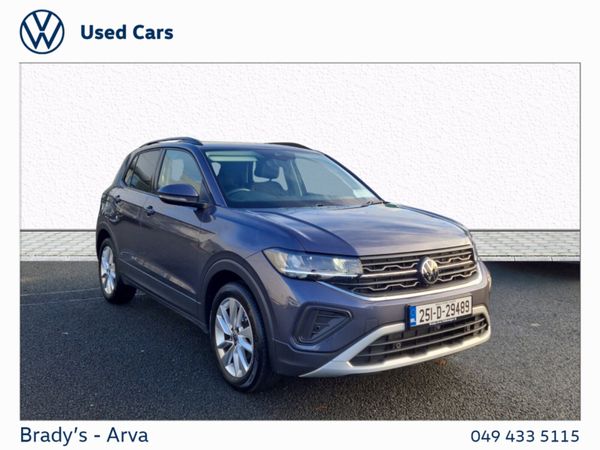 Volkswagen T-Cross SUV, Petrol, 2025, Grey