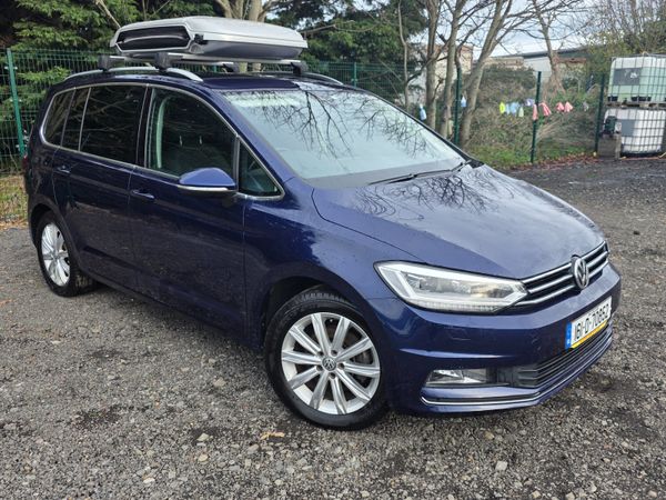 Volkswagen Touran MPV, Petrol, 2016, Blue