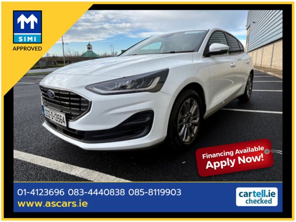 Ford Focus Hatchback, Petrol, 2023, White