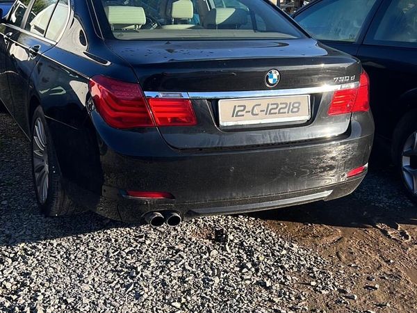 BMW 7-Series Saloon, Diesel, 2012, Black