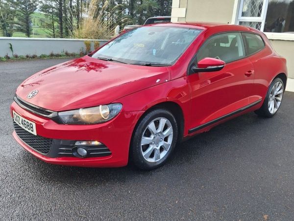 Volkswagen Scirocco Coupe, Diesel, 2010, Red