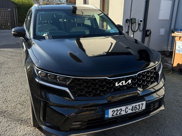 Kia Sorento SUV, Petrol Plug-in Hybrid, 2022, Black