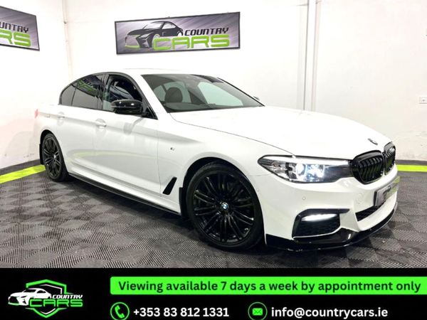 BMW 5-Series Saloon, Diesel, 2017, White