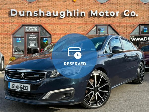 Peugeot 508 Saloon, Diesel, 2015, Blue