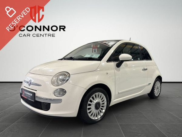 Fiat 500 Hatchback, Petrol, 2013, White