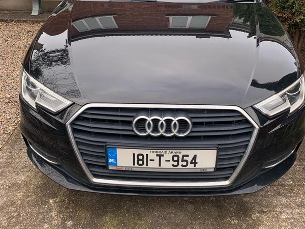 Audi A3 Hatchback, Diesel, 2018, Black