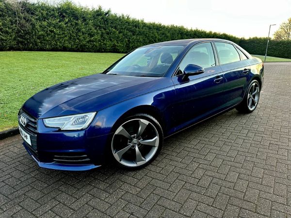 Audi A4 Saloon, Diesel, 2016, Blue
