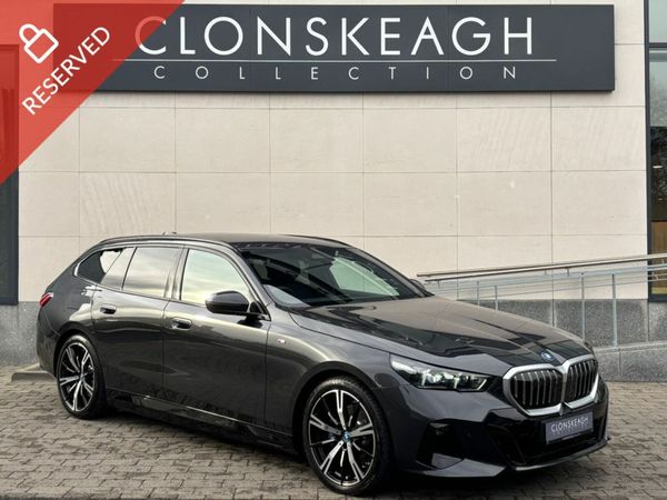 BMW 5-Series Estate, Petrol Plug-in Hybrid, 2025, Grey