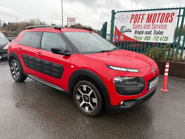 Citroen C4 Cactus Hatchback, Diesel, 2016, Red