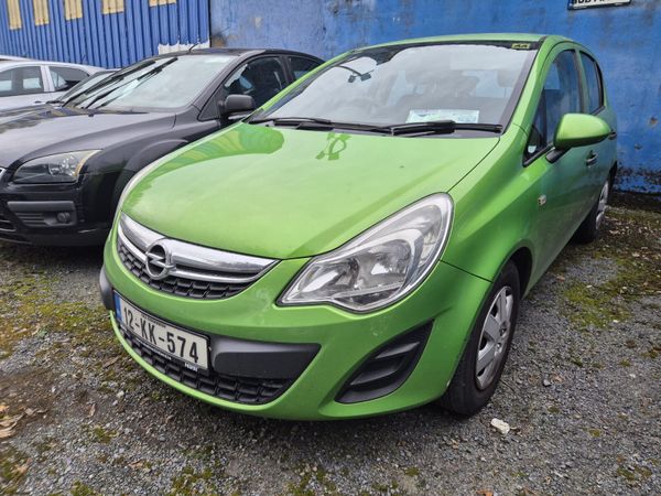 Opel Corsa Hatchback, Petrol, 2012, Green