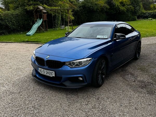BMW 4-Series Coupe, Diesel, 2014, Blue