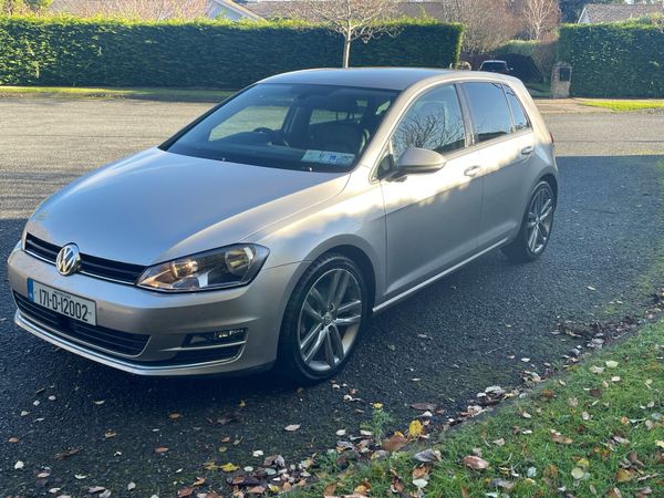 Volkswagen Golf Hatchback, Diesel, 2017, Grey