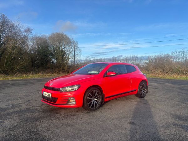 Volkswagen Scirocco Coupe, Diesel, 2017, Red