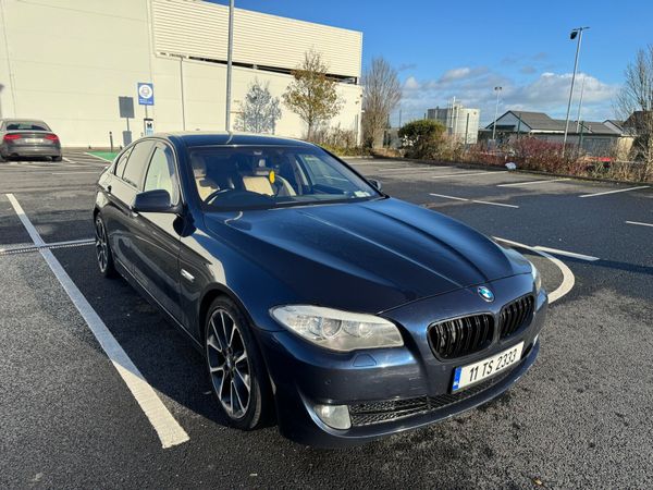 BMW 5-Series Saloon, Diesel, 2011, Blue