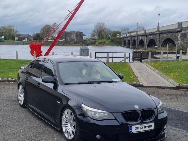 BMW 5-Series Saloon, Diesel, 2008, Black