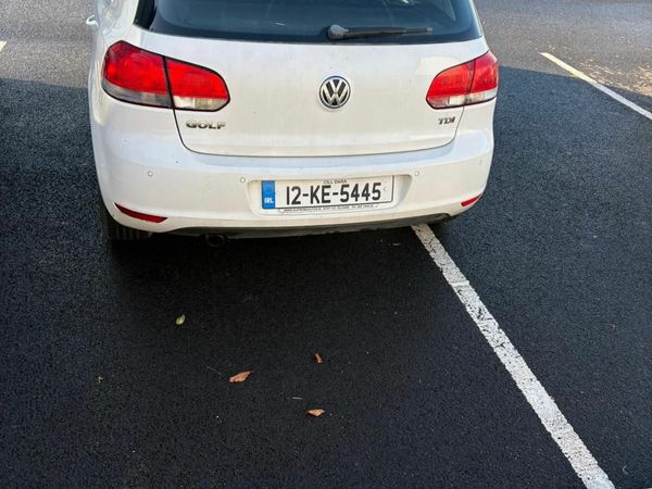 Volkswagen Golf Hatchback, Diesel, 2012, White
