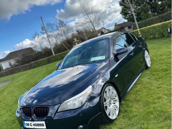 BMW 5-Series Saloon, Diesel, 2008, Black