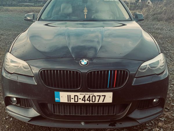 BMW 5-Series Saloon, Diesel, 2011, Black