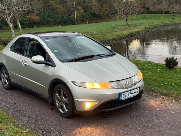 Honda Civic Hatchback, Petrol, 2007, Silver