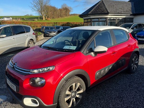 Citroen C3 Hatchback, Petrol, 2017, Red
