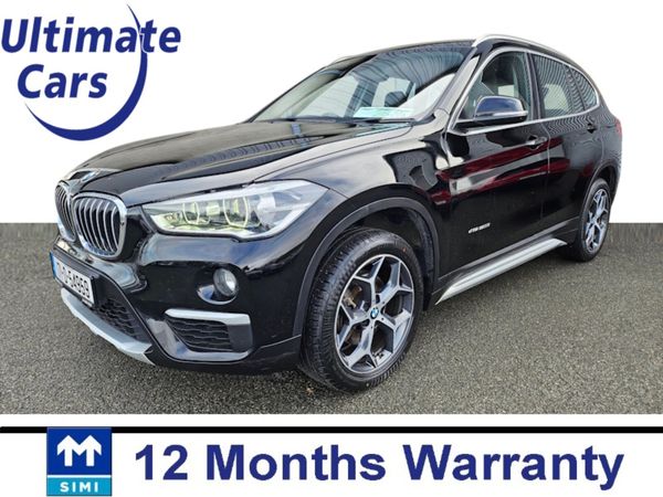 BMW X1 SUV, Diesel, 2017, Black