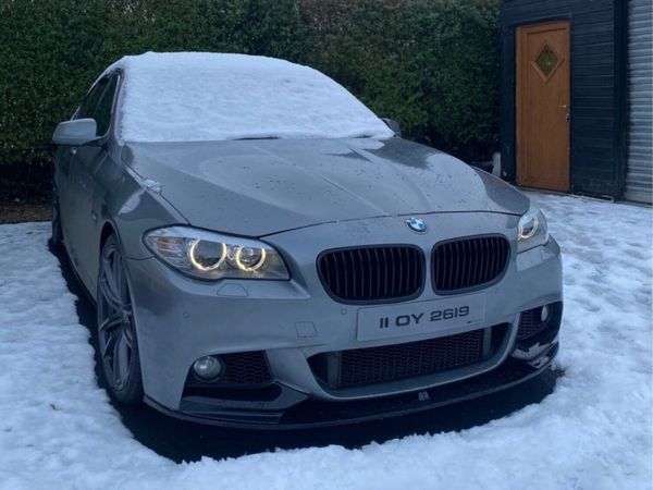 BMW 5-Series Saloon, Diesel, 2011, Grey