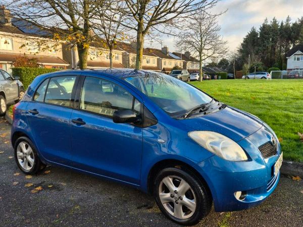 Toyota Yaris Hatchback, Petrol, 2007, Blue