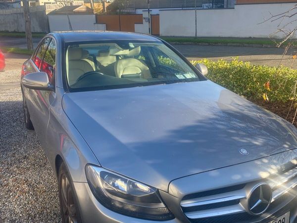 Mercedes-Benz C-Class Saloon, Petrol, 2016, Silver