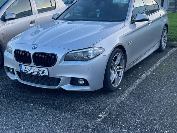 BMW 5-Series Saloon, Diesel, 2014, Silver