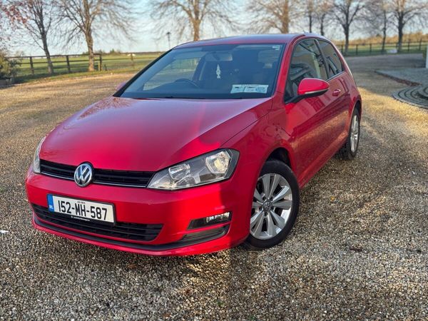 Volkswagen Golf Estate, Diesel, 2015, Red