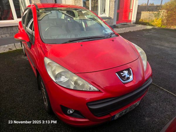 Peugeot 207 Hatchback, Diesel, 2010, Red
