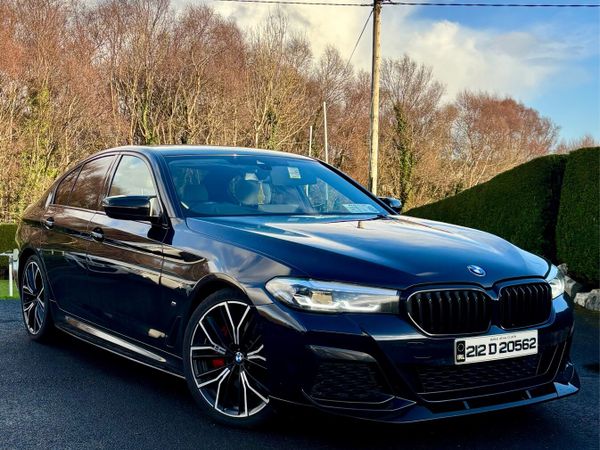 BMW 5-Series Saloon, Diesel, 2021, Black