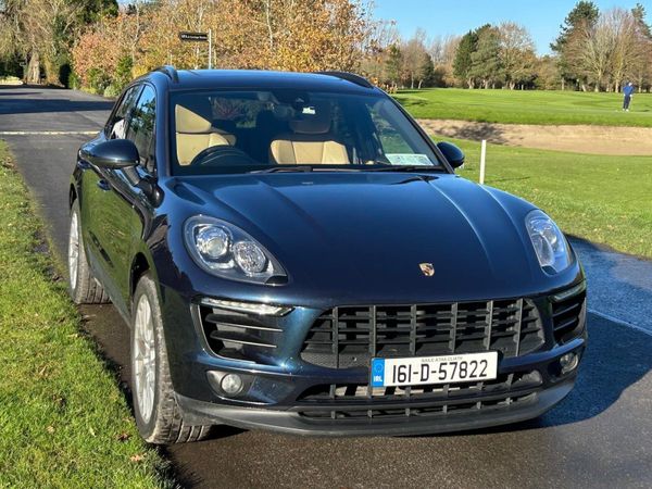 Porsche Macan SUV, Diesel, 2016, Blue