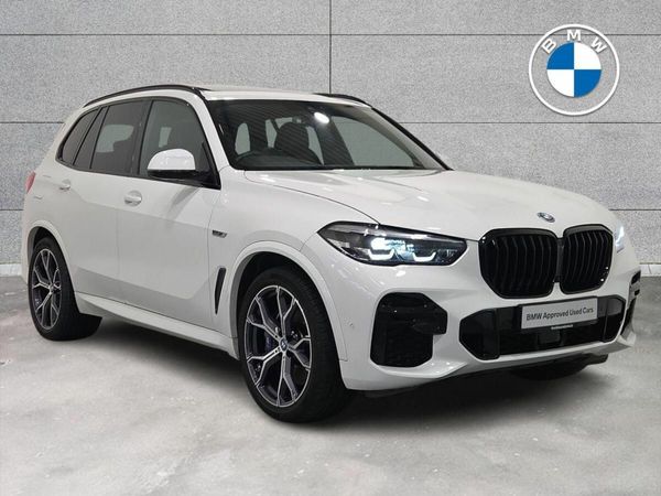 BMW X5 SUV, Petrol Plug-in Hybrid, 2022, White