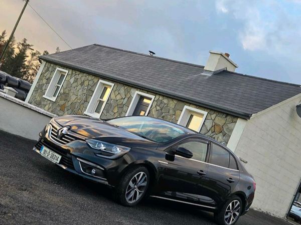 Renault Megane Saloon, Diesel, 2018, Black