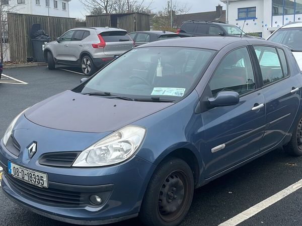 Renault Clio Hatchback, Petrol, 2008, Blue