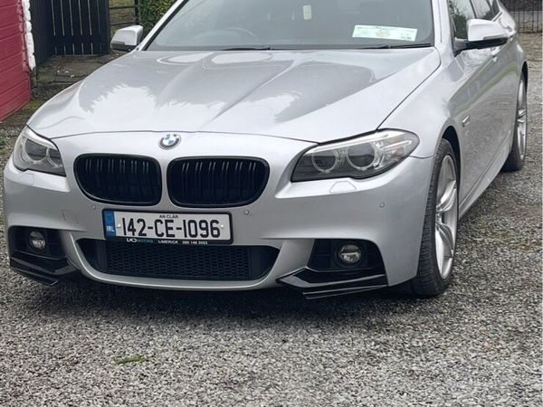 BMW 5-Series Saloon, Diesel, 2014, Silver