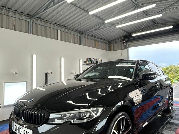 BMW 3-Series Saloon, Petrol Plug-in Hybrid, 2021, Black