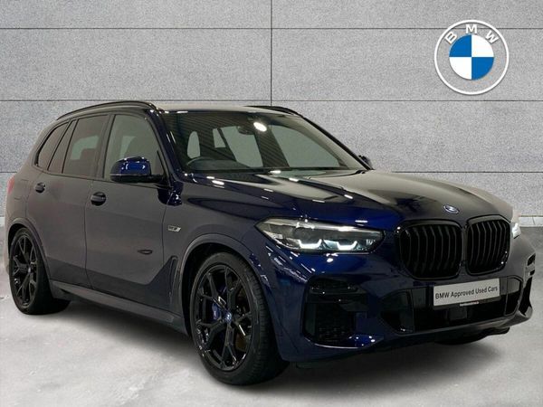 BMW X5 SUV, Petrol Plug-in Hybrid, 2022, Blue